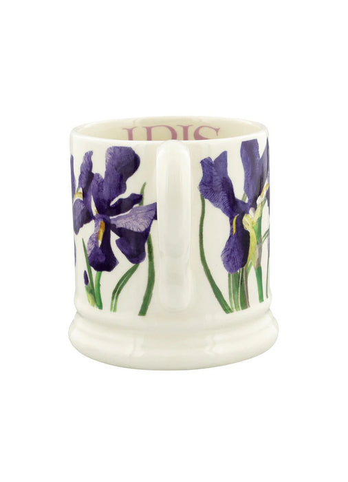 Emma Bridgewater Flowers Blue Iris 1/2 Pint Mug