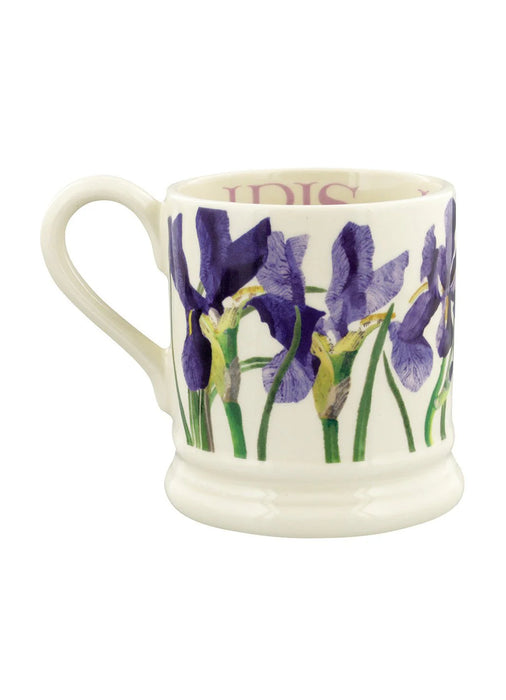 Emma Bridgewater Flowers Blue Iris 1/2 Pint Mug