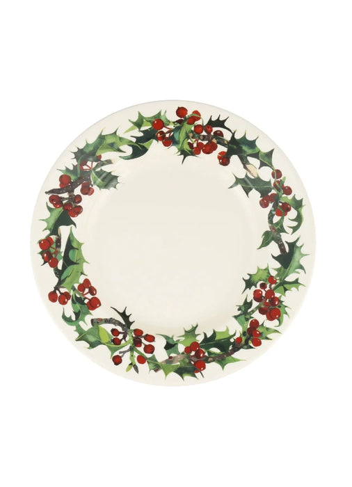 Emma Bridgewater Holly Large Dinner Plate, 10.5 Inch