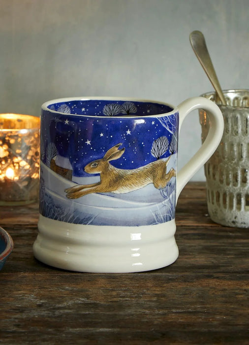 Emma Bridgewater Midnight Hare 1/2 Pint Mug