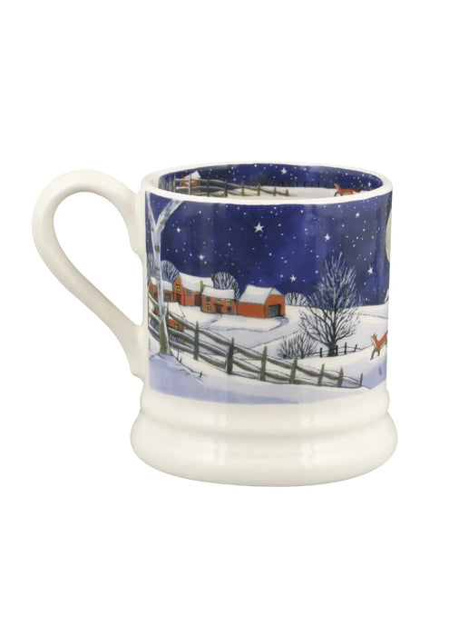 Emma Bridgewater Midnight Robin 1/2 Pint Mug