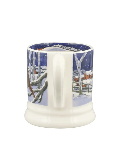 Emma Bridgewater Midnight Robin 1/2 Pint Mug