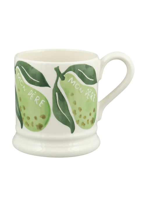 Emma Bridgewater Pears 'Mon Pere' 1/2 Pint Mug