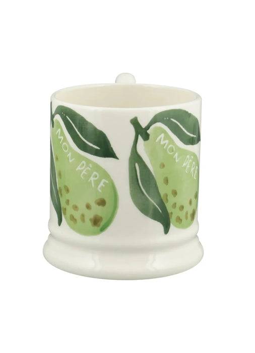 Emma Bridgewater Pears 'Mon Pere' 1/2 Pint Mug