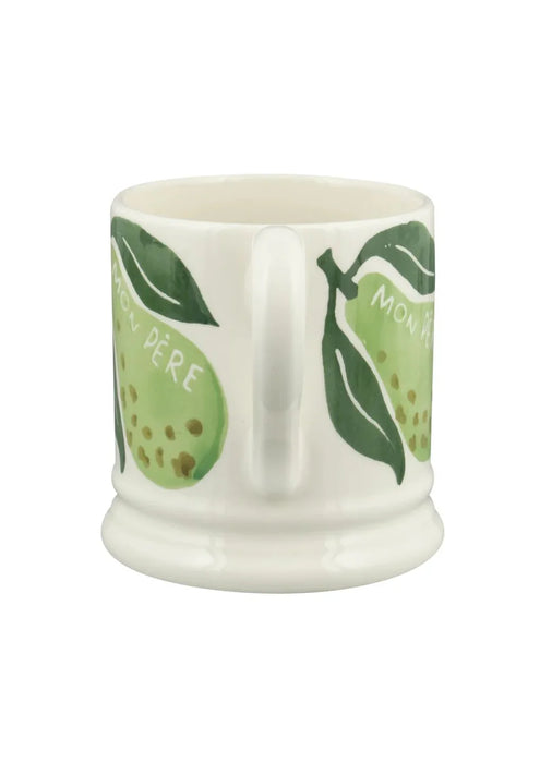 Emma Bridgewater Pears 'Mon Pere' 1/2 Pint Mug