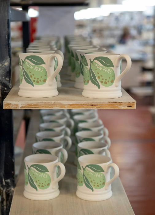 Emma Bridgewater Pears 'Mon Pere' 1/2 Pint Mug