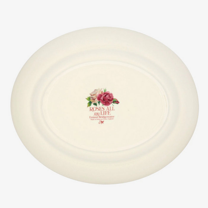 Emma Bridgewater Roses Medium Oval Platter