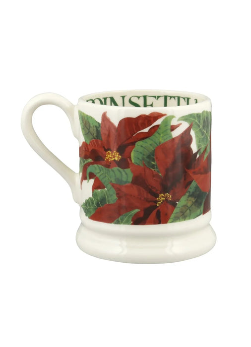 Emma Bridgewater Poinsettia 1/2 Pint Mug
