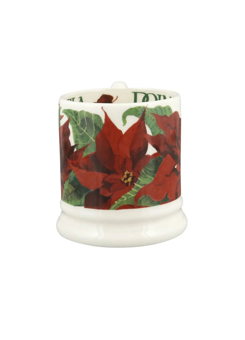 Emma Bridgewater Poinsettia 1/2 Pint Mug