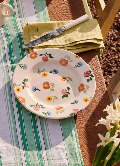 Emma Bridgewater Poppies & Pinks Medium Dinner Plate, 8.5 Inch