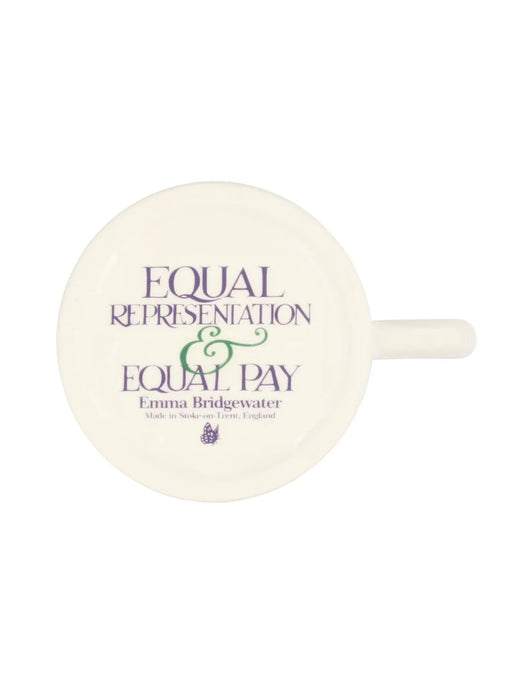 Emma Bridgewater Purple Toast Change Our World 1/2 Pint Mug