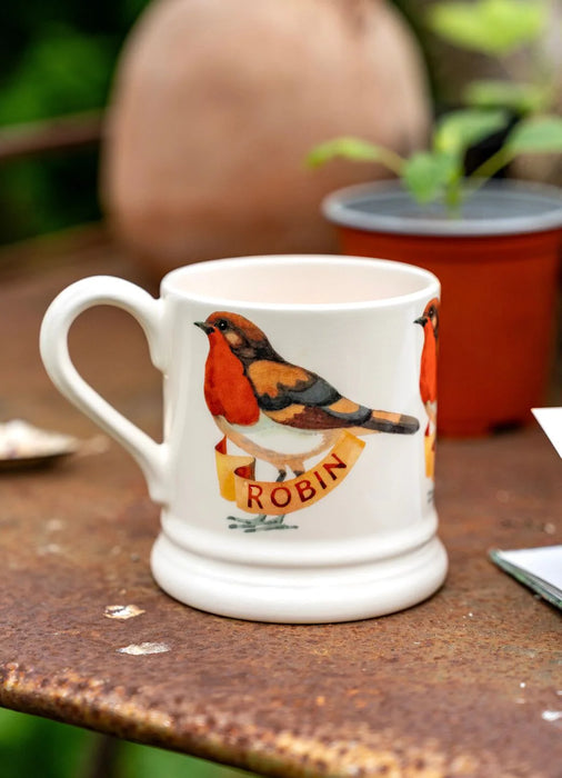 Emma Bridgewater Robin  1/2 Pint Mug