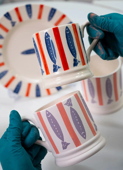 Emma Bridgewater Seafood Stripe 1/2 Pint Mug