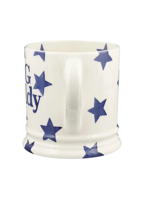 Emma Bridgewater Big Blue Star Big Daddy 1 Pint Mug