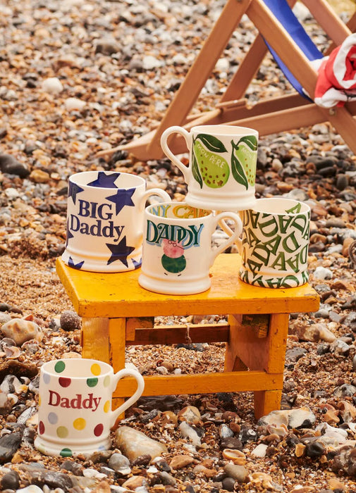Emma Bridgewater Big Blue Star Big Daddy 1 Pint Mug