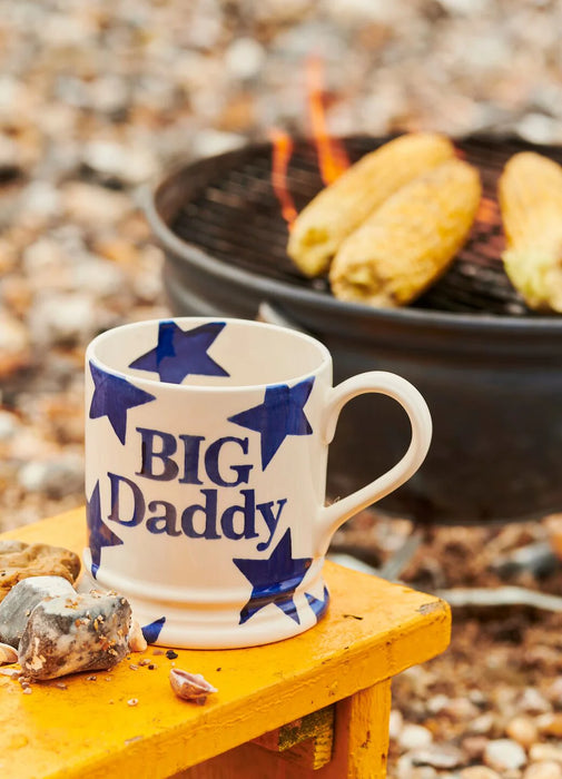 Emma Bridgewater Big Blue Star Big Daddy 1 Pint Mug