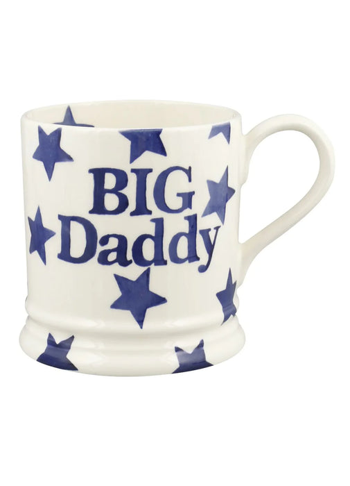 Emma Bridgewater Big Blue Star Big Daddy 1 Pint Mug