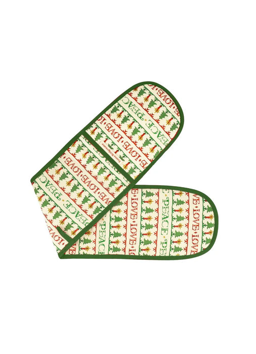 Emma Bridgewater Christmas Joy Double Oven Glove & Tea Towel Set