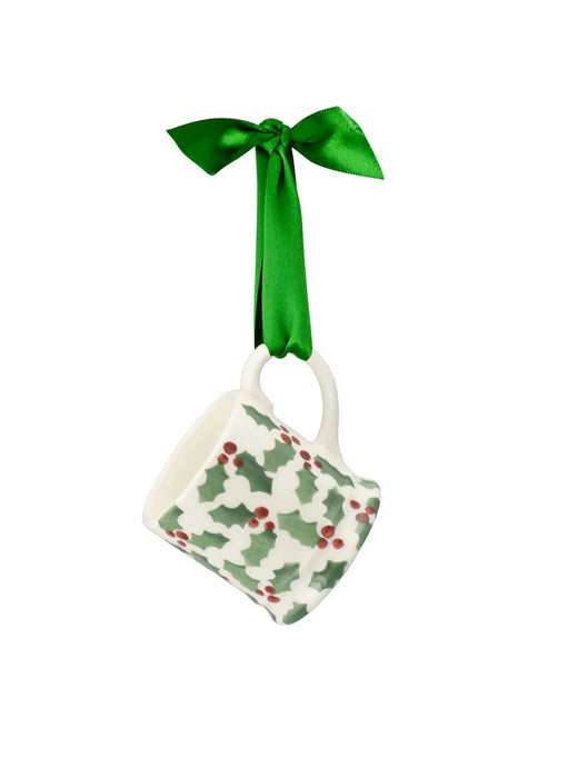Emma Bridgewater Tiny Scattered Holly Tiny Mug Boxed