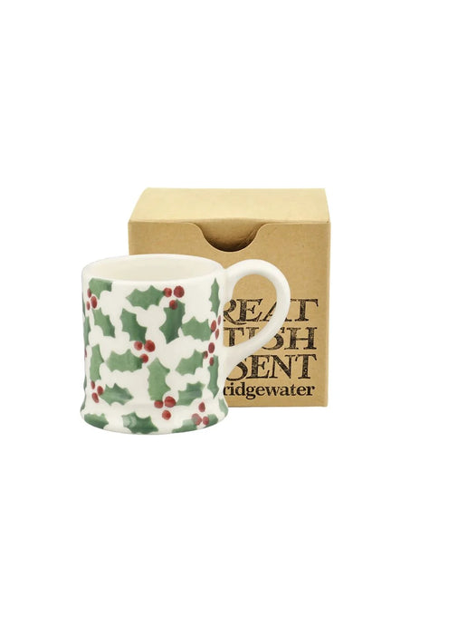 Emma Bridgewater Tiny Scattered Holly Tiny Mug Boxed