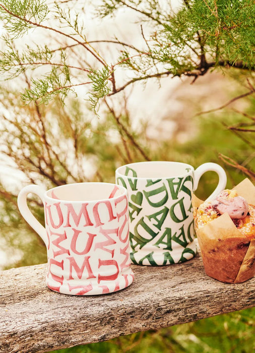 Emma Bridgewater M.U.M Pink 1/2 Pint Mug