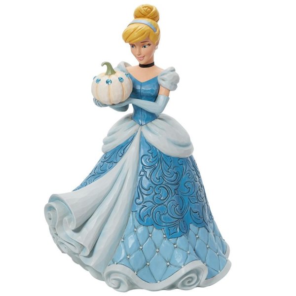 Cinderella With Pumpkin Deluxe Disney Figurine