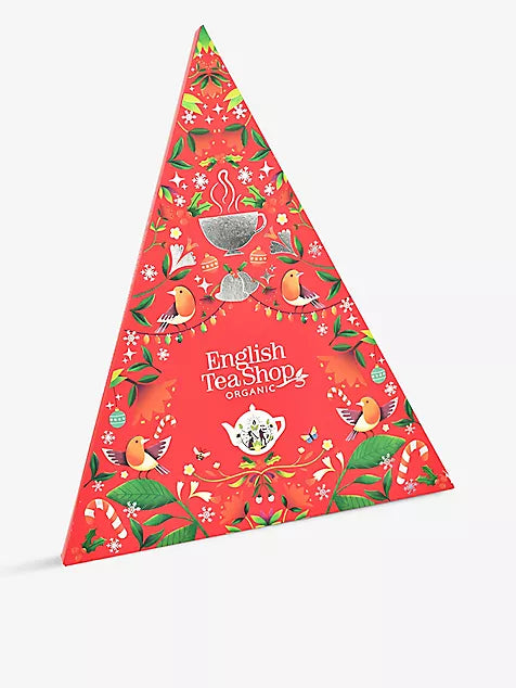 English Tea Shop Christmas Red Advent Advent Calendar