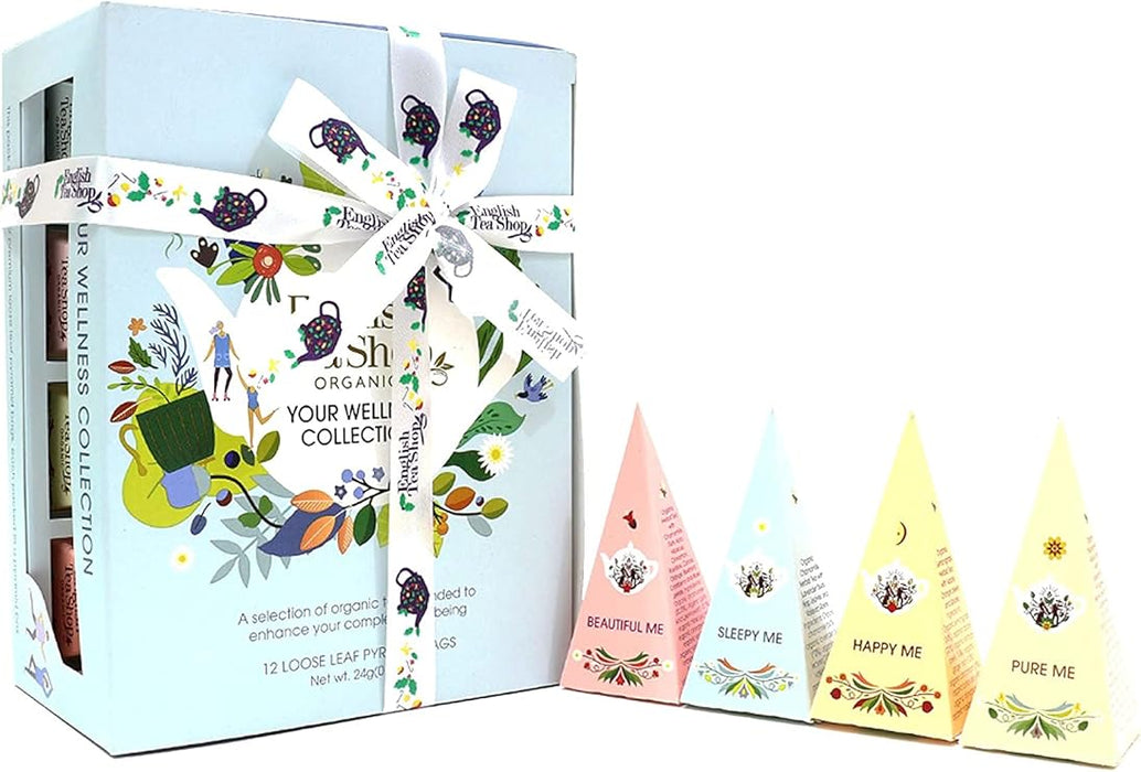 English Tea Shop Organic Wellness Tea Collection Gift Box
