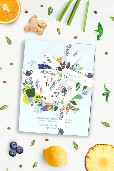 English Tea Shop Organic Wellness Tea Collection Gift Box