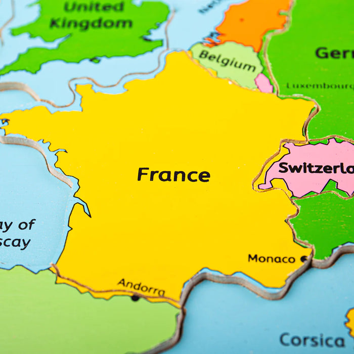 Bigjigs Europe Map Inset Puzzle