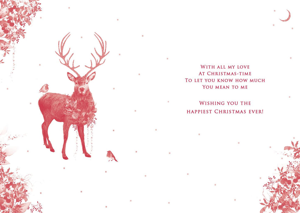 Nigel Quiney 'Especially For My Fiance' Christmas Card