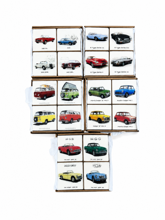 Marble Coaster Set - Vehicles