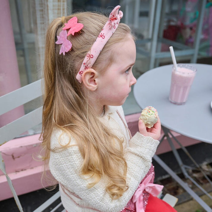 Rockahula Pretty In Pink Acetate Bow Clips