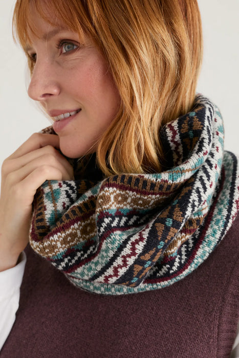 Seasalt Women's Falling Light Snood - Float Maritime Teak