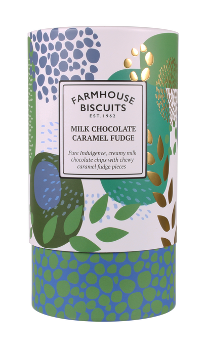 Farmhouse Biscuits Milk Chocolate Caramel Fudge Tin