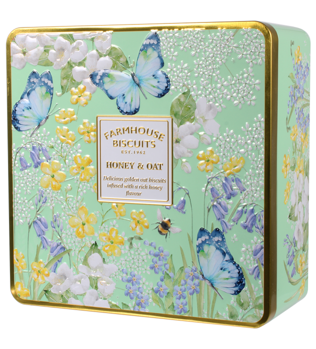 Farmhouse English Garden Honey & Oat Tin