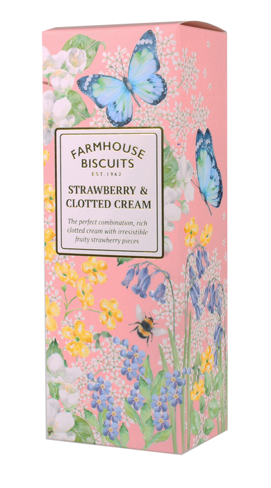 Farmhouse English Garden Strawberry & Clotted Cream Carton