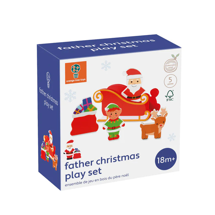 Orange Tree Father Christmas Play Set