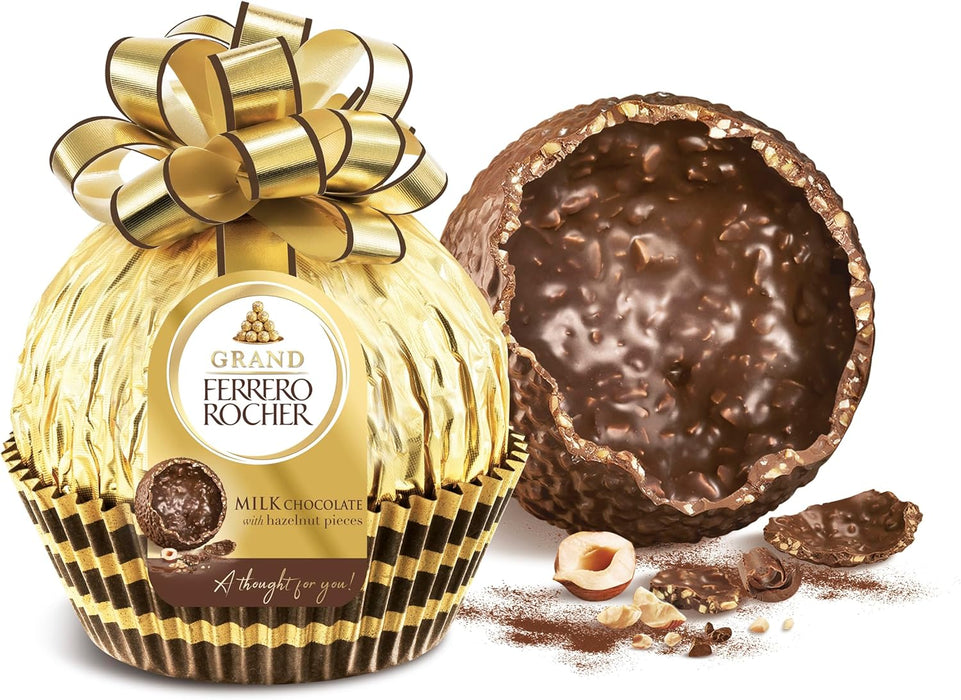 Ferrero Grand Rocher Gift Milk Chocolate And Hazelnut 125g