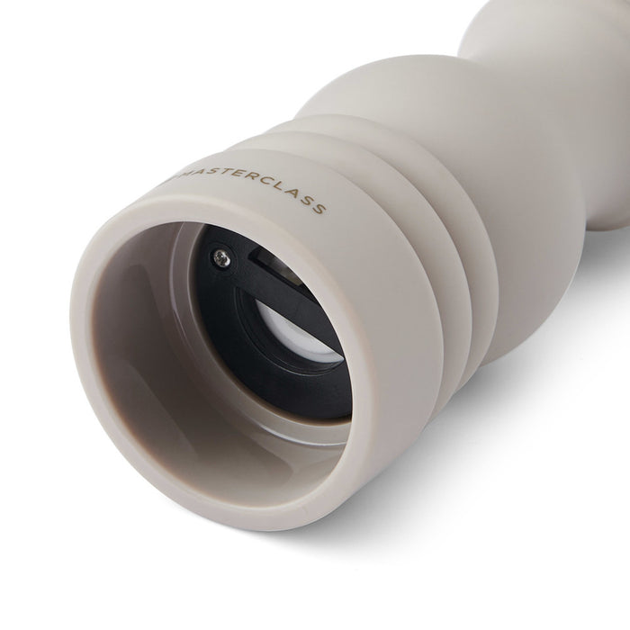 KitchenCraft Salt or Pepper Mill 17cm Soft Touch - Latte