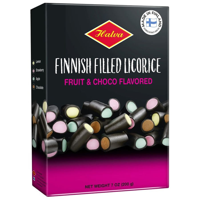 Finnish Filled Licorice Box 200g
