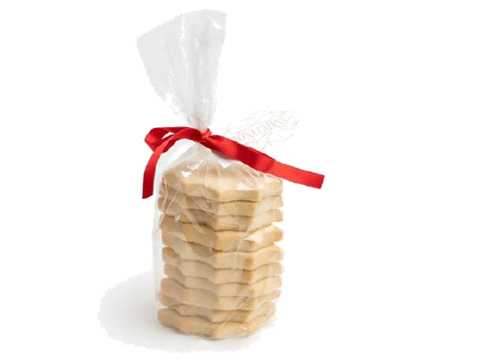 Fiona Cairns 10 Holly Shortbread Biscuits