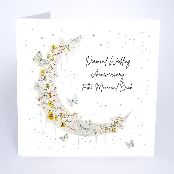 Five Dollar Shake 'Diamond Wedding Anniversary' Card