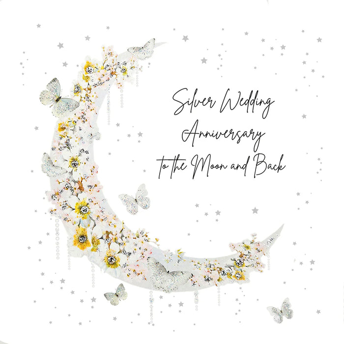 Five Dollar Shake 'Silver Wedding Anniversary' Card