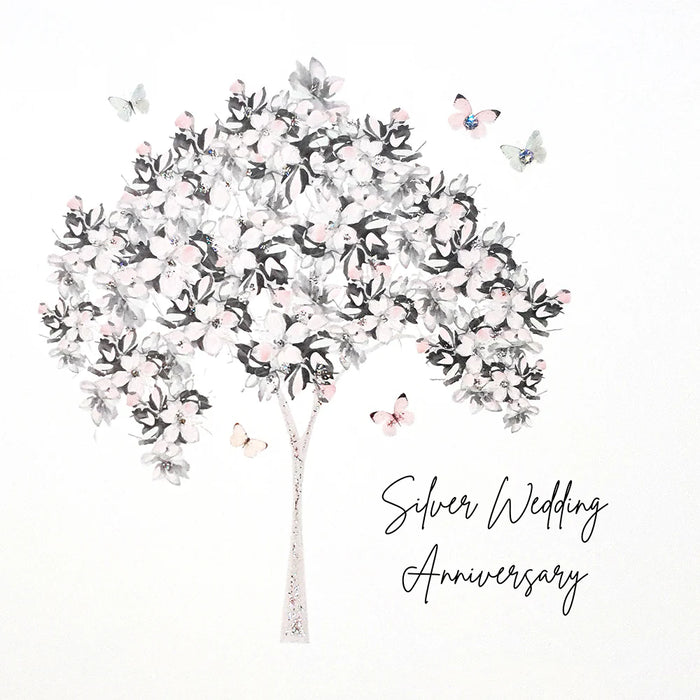 Five Dollar Shake 'Silver Wedding Anniversary' Card