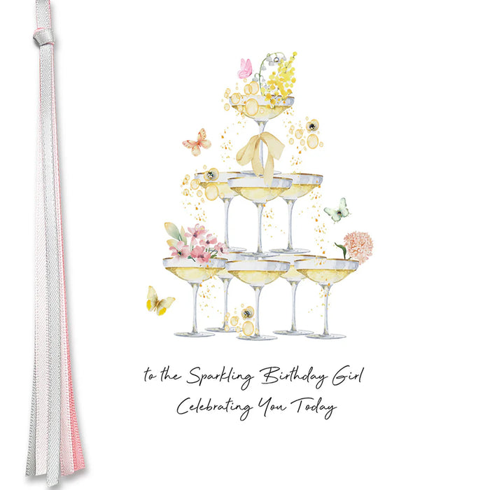 Five Dollar Shake 'To The Sparkling Birthday Girl Celebrating You Today' Card
