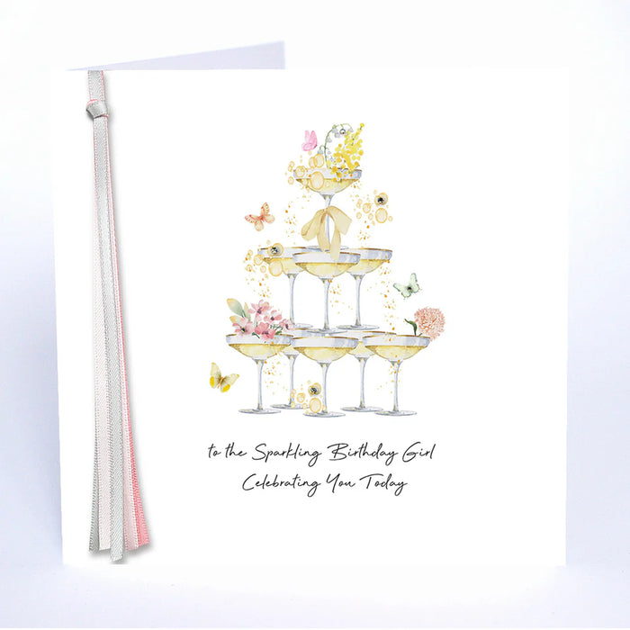 Five Dollar Shake 'To The Sparkling Birthday Girl Celebrating You Today' Card