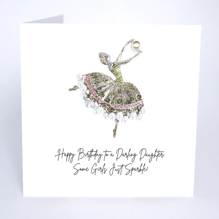 Five Dollar Shake 'Happy Birthday To A Darling Daughter' Card