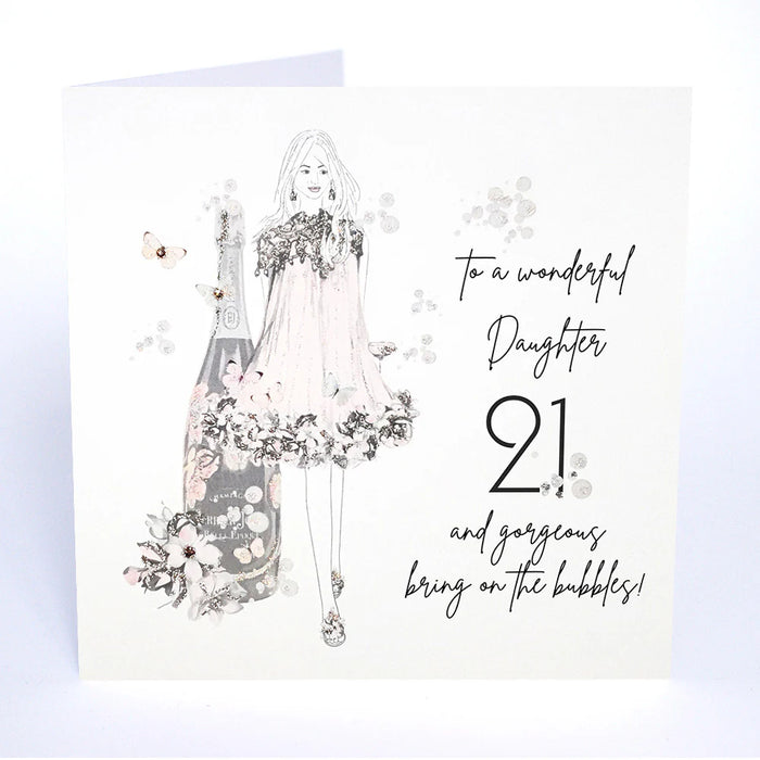 Five Dollar Shake 'Wonderful Daughter - 21 And Gorgeous' Card