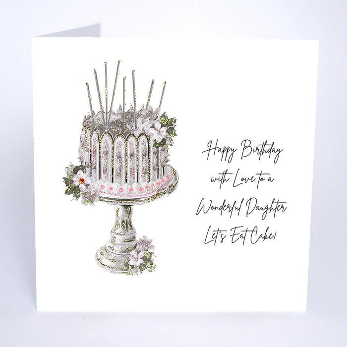 Five Dollar Shake 'Happy Birthday With Love To A Darling Daughter' Card